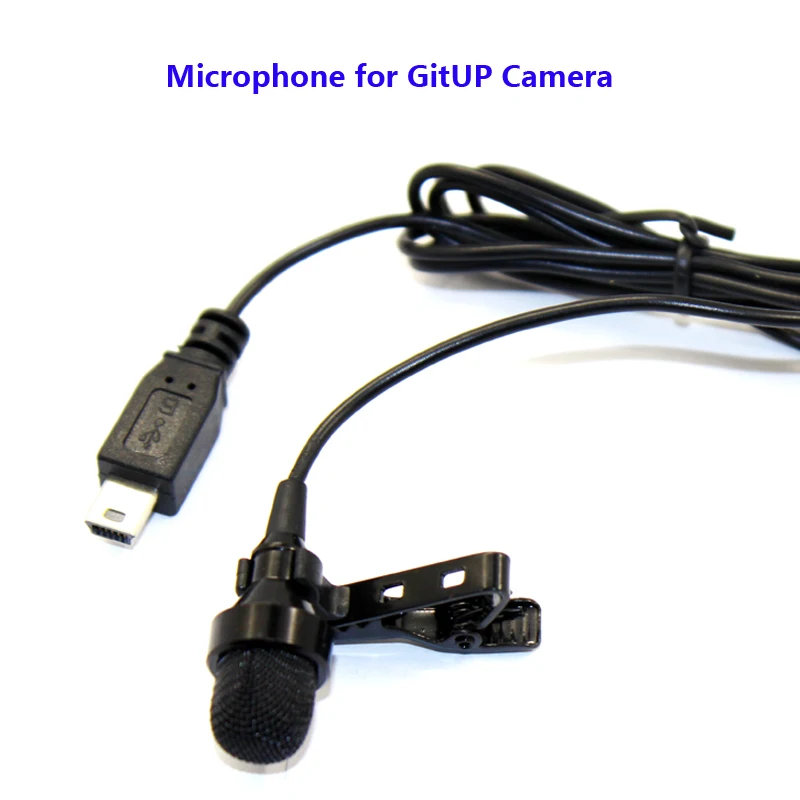 Оригинальный внешний микрофон для Aaction Cam GitUp Git1 Git2 Git2P G3 F1 DUO WIFI спортивные камеры |