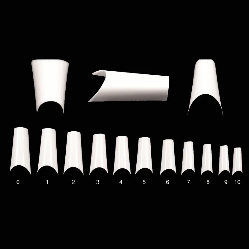 Профессиональные французские уникальные накладные ногти 500 шт + 50 Акриловые