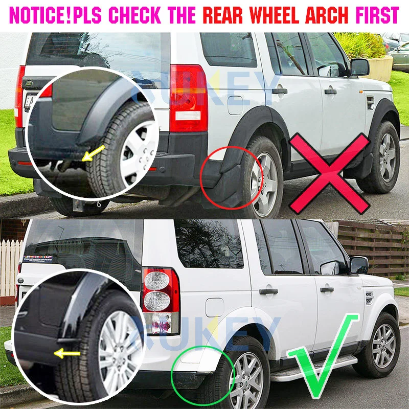 Брызговики в стиле OE для Land Rover Discovery 4 LR4 VPLAP0017 и CAS500010PCL брызговики|Грязезащита| |