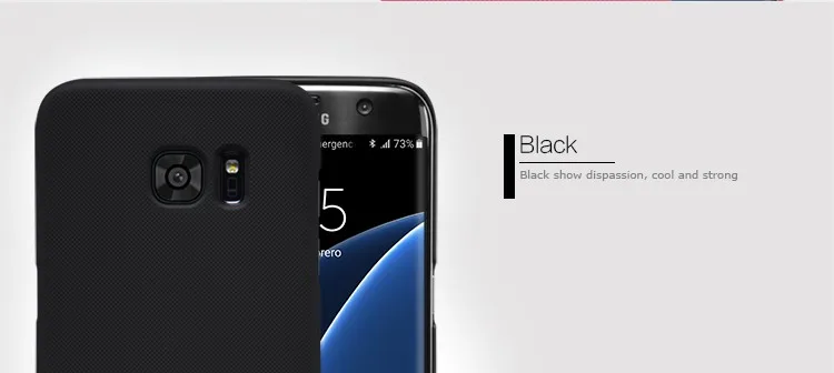 Матовый Жесткий Тонкий матовый чехол Nillkin для samsung galaxy s7 edge, чехол для телефона s