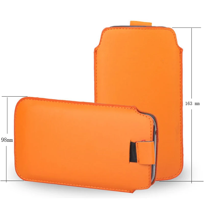 PU кожаный чехол для Gionee S11 lite/A1 Lite/P7 Max/F103 Pro/Pioneer P5W Карманный Канатный кобура Pull Tab