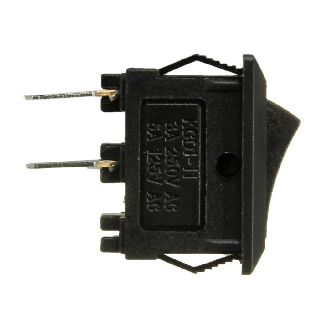 1 шт. Новый 2Pin на/выкл прямоугольник Водонепроницаемый кулисный переключатель +