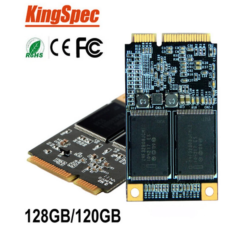 Kingspec msata mini внутренний SSD SATA3 MLC 128 Гб ssd жесткий диск SATA III 6 Гбит/с Твердотельный