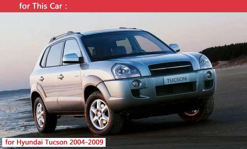 Фото Горячая Распродажа для аксессуары Hyundai Tucson 2004 - 2009 хромированная дверная ручка 2005 2006 2007 2008 автомобильные наклейки автостайлинг №2