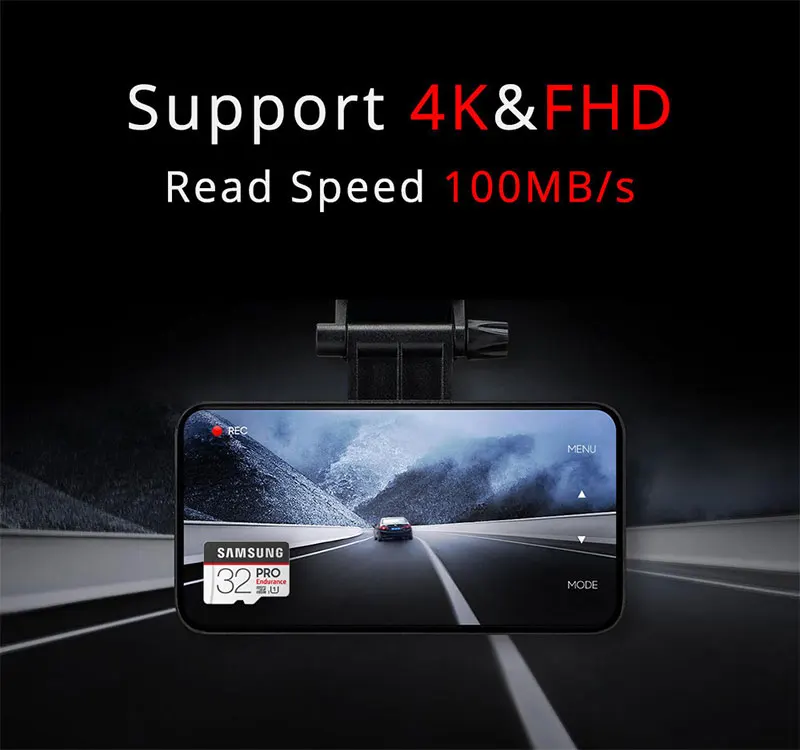 MicroSD карта samsung PRO Endurance, 128 ГБ, 64 ГБ, SDXC, 32 ГБ, SDHC U1, класс 10, TF карта для видеосъемки, Автомобильный видеорегистратор, смартфон