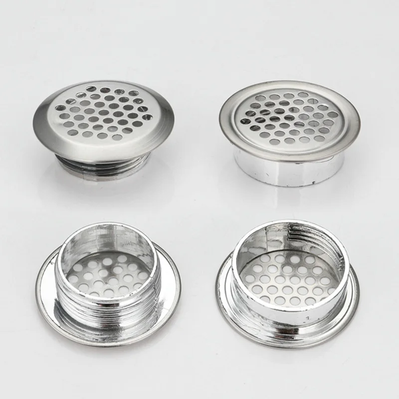 

Air Vents Stainless Steel Round Vent Mesh Hole for Kitchen Cabinet Bathroom --M25