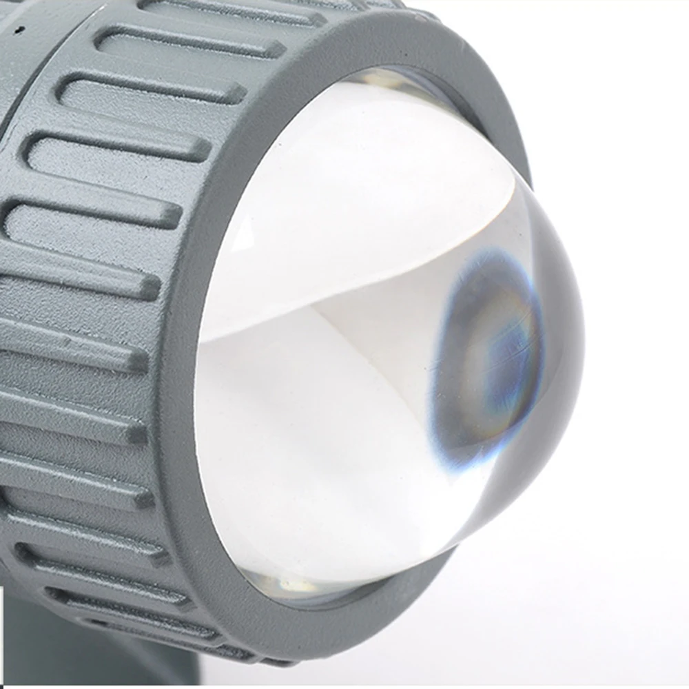 Современный светодиодный водонепроницаемый светильник RGB со стеклянными