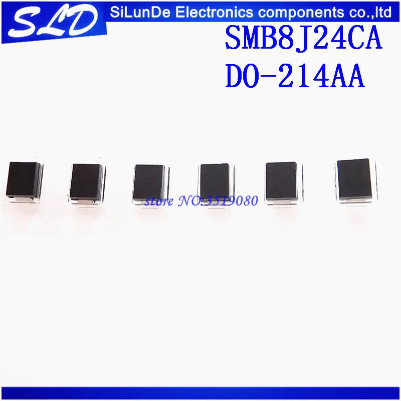 

Free Shipping 50pcs/lot SMB8J24CA SMB8J24A DO-214AA new and original in stock