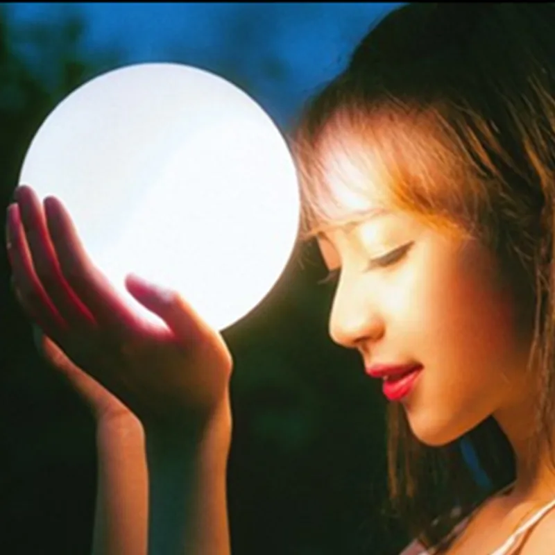 

Remote Control LED Garden Decoration Light Ball Lights Lawn Lamps Waterproof Rechargeable Outdoor Home Holiday Lighting