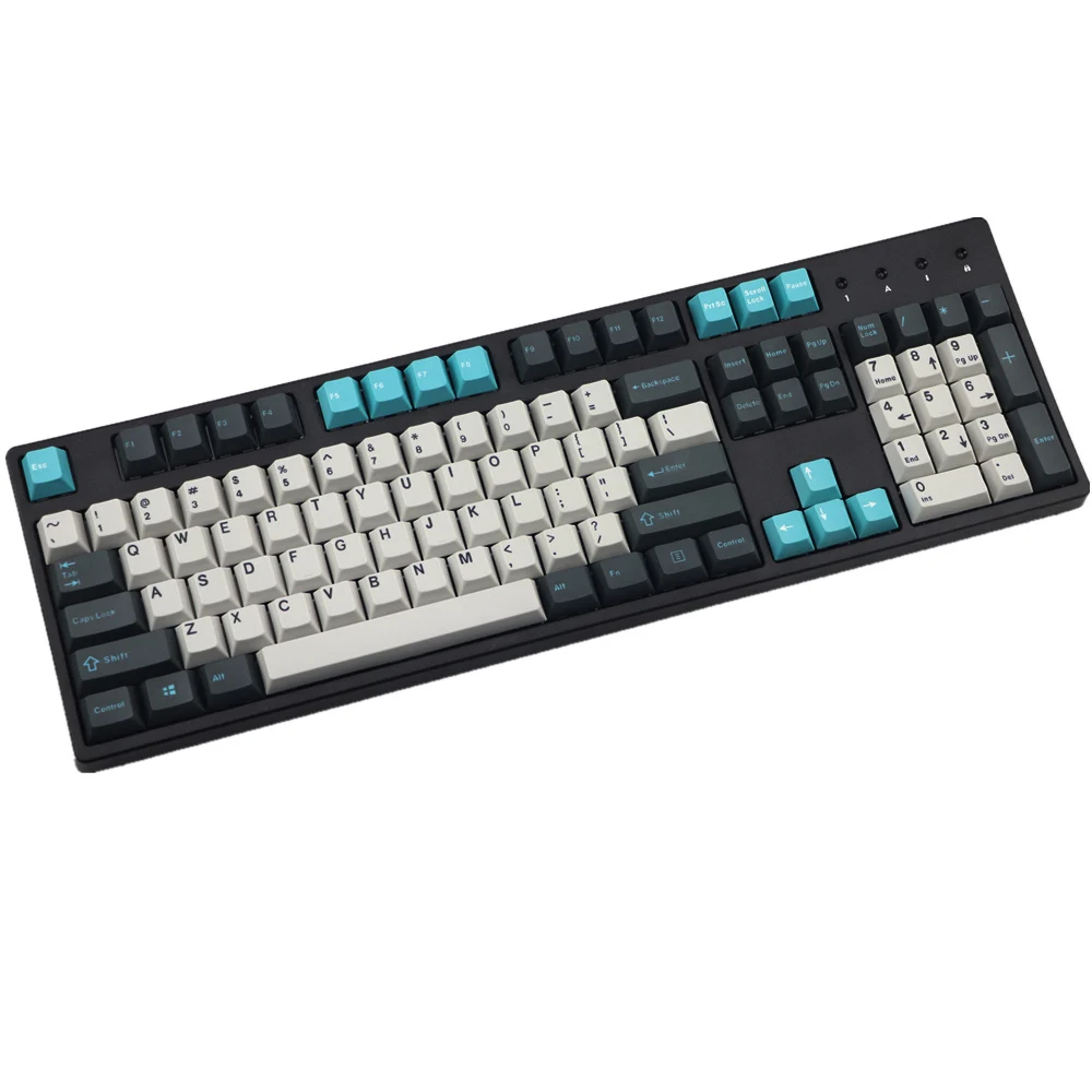 Double shot 104 ключ ANSI раскладка PBT Вишневый профиль Keycap для механической игровой клавиатуры Cherry 3000& 3800 MX переключатели Keycaps