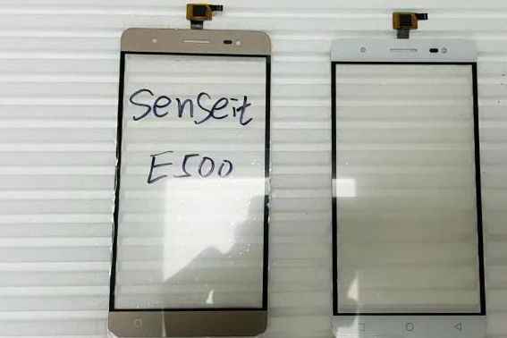 Для сенсорного экрана Senseit E500 с цифровым преобразователем черного цвета|Экраны