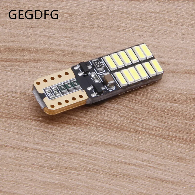 DC 12V T10 4014 SMD 24 светодиодный Автомобильный авто светильник лампочка источника