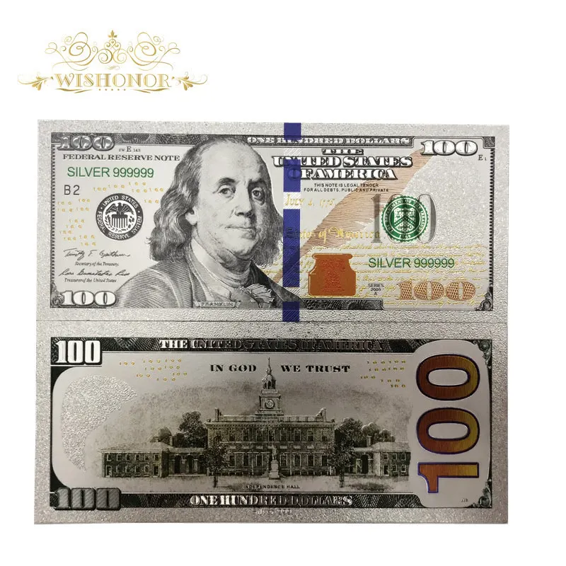 Все типы 2018 горячие продажи американские банкноты доллар золотые в 24k