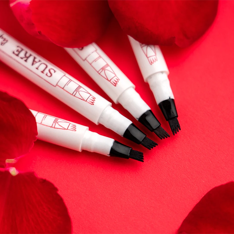 Cocute мануального татуажа бровей карандаш для глаз Pen средства ухода за кожей 4