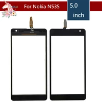 10pcslot 5 0 for nokia microsoft lumia 535 n535 ct2c1607 lcd touch screen digitizer sensor outer glass lens panel replacement