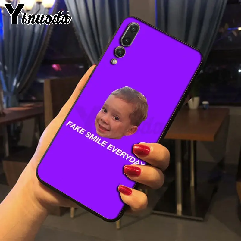 Yinuoda fake smile boy Gavin Thomas cell phone case for Huawei honor 8x 7a P20Lite P10 Plus Mate10Lite Mate20 P20 Pro nova 3i | Мобильные