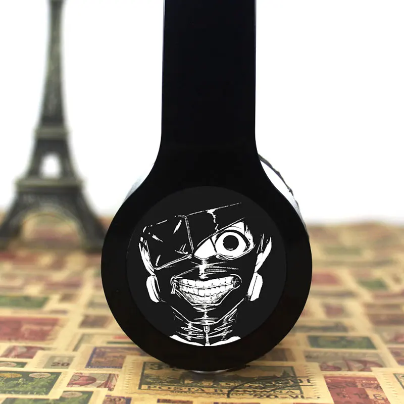 B1 Аниме Токийский Гуль наушники с логотипом custom EXO игровая гарнитура стерео наушники с микрофоном для Iphone samsung Mp3 PC подарок - Цвет: B1