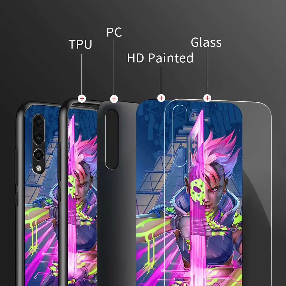 Чехол из закаленного стекла Overwatch ow Game для huawei P30 Pro P10 P20 P30 Lite mate 10 20 Pro Honor 20 Pro 8X чехол s
