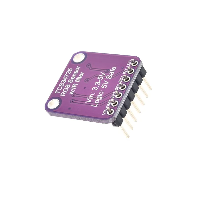 TCS34725 RGB Color Sensor with IR Filter and White LED for Arduino UNO R3 | Электронные компоненты и