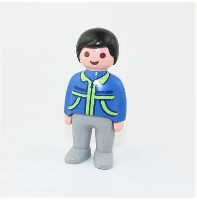 Мини-фигурка Playmobil, игрушки для детей, Оригинальные фигурки Playmobil для девочек, fille enfant, школьники, Рождественская игрушка - Цвет: 3