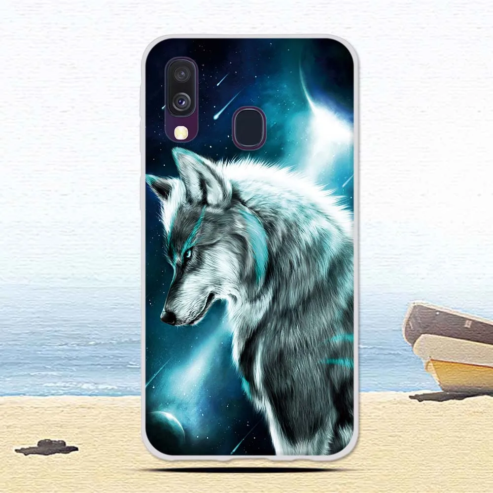 Мягкий силиконовый чехол из ТПУ для Samsung Galaxy A40 A 40 милые защитные чехлы с