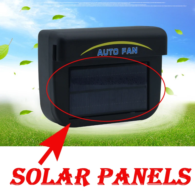 Автомобильный вентилятор на солнечной батарее циркулятор потока воздуха для Subaru