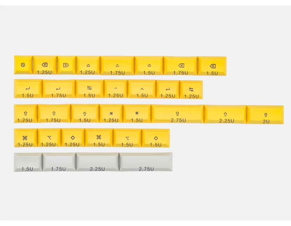 XDA 40 клавишные колпачки для Черри mx NIU 40 механическая клавиатура