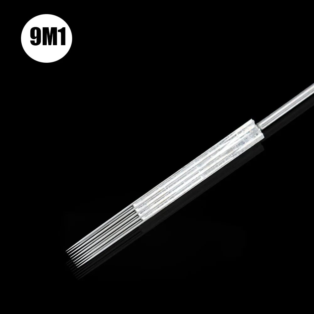 Бесплатная доставка 50 шт 5M1/7M1/9M1/11M1/13M1 тату микроблейдинг ручные иглы машина
