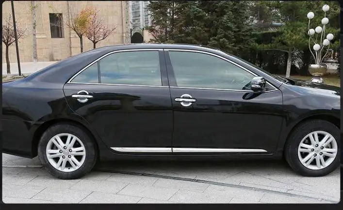 Для Toyota Camry 2012 2016 нержавеющая сталь хромированная внешняя Боковая дверь корпус