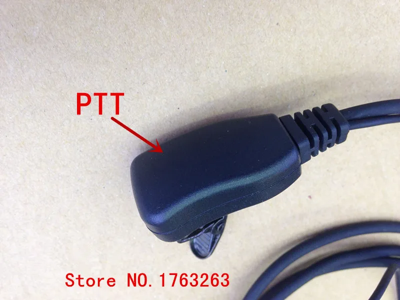 Хорошее качество зажим воротник PTT наушники для Kenwood BaoFeng ɽ xun PuXing QuanSheng TYT TonFa и т.