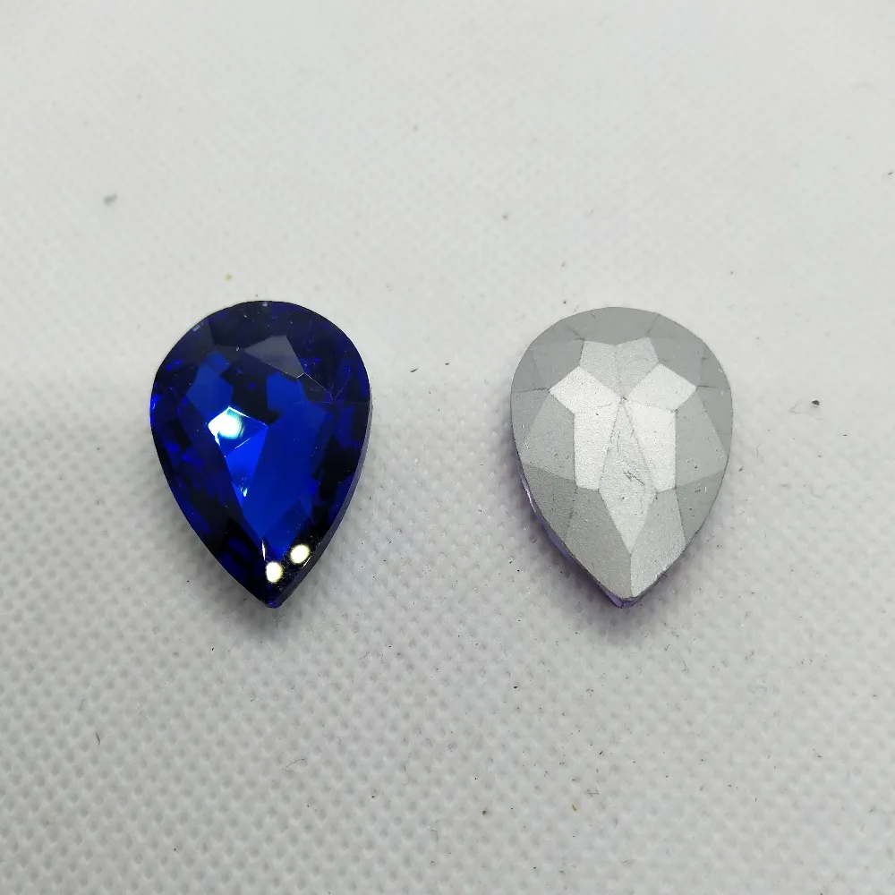 4*6mm-20*30 мм 50 шт в наборе форма капли Хрустальное pointback Свободные Стразы diy/Дизайн