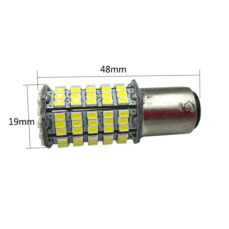 2 шт. супер яркий DC 12V 1157 3020 1206 автомобильный Стильный авто светильник s 127SMD для RV SUV