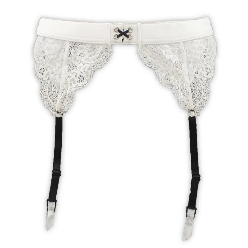 Новейший модный тонкий белый женский/Дамский Сексуальный Пояс для чулок