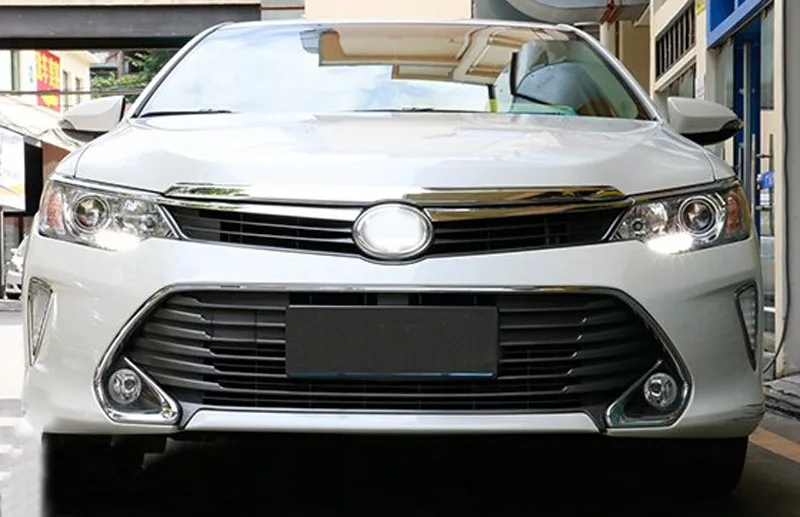 Светодиодные дневные ходовые огни для Toyota Camry поворотник drl автомобильный Стайлинг светильник
