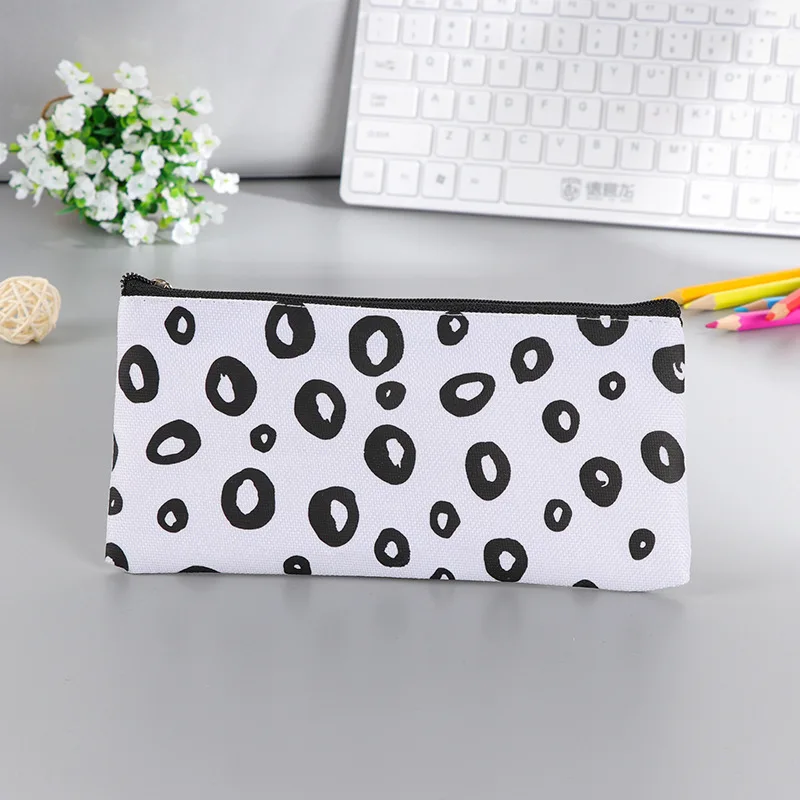 1 шт./продажа холщовый чехол для карандашей супер милые школьные принадлежности