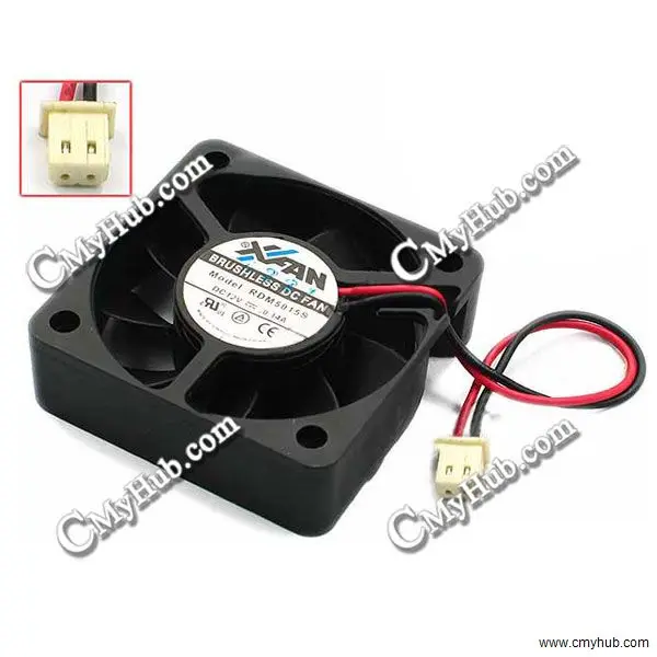 Вентилятор охлаждения для Xinruilian RDM5015S 2Pin 2 провода постоянный ток 0 14a 5015 5 см 50 мм
