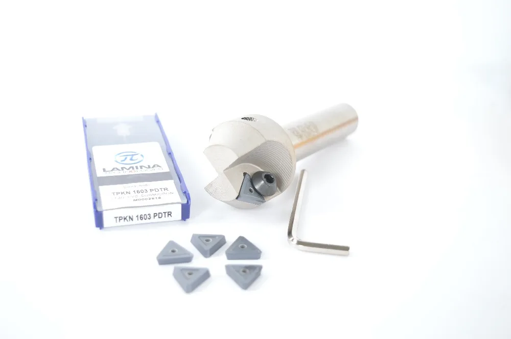 30 градусов 25-40 мм cnc ДЕРЖАТЕЛЬ для сверла TP30 C20-40-120 + 10 шт TPKN 1603 | Инструменты