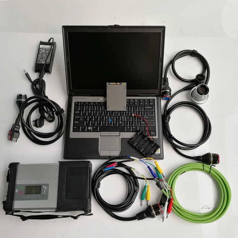 MB Star C5 V12/ SD Подключение C5 360GB SSD программное обеспечение Automotivo диагностический инструмент сканер vediamo/X/DSA/DTS с D630 4G ноутбук
