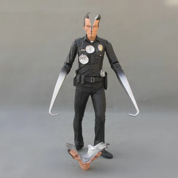 Movie Figure 18CM The Terminator 2 T-1000 Pescadero Hospital PVC Action Toy Collectibles Model | Игрушки и хобби
