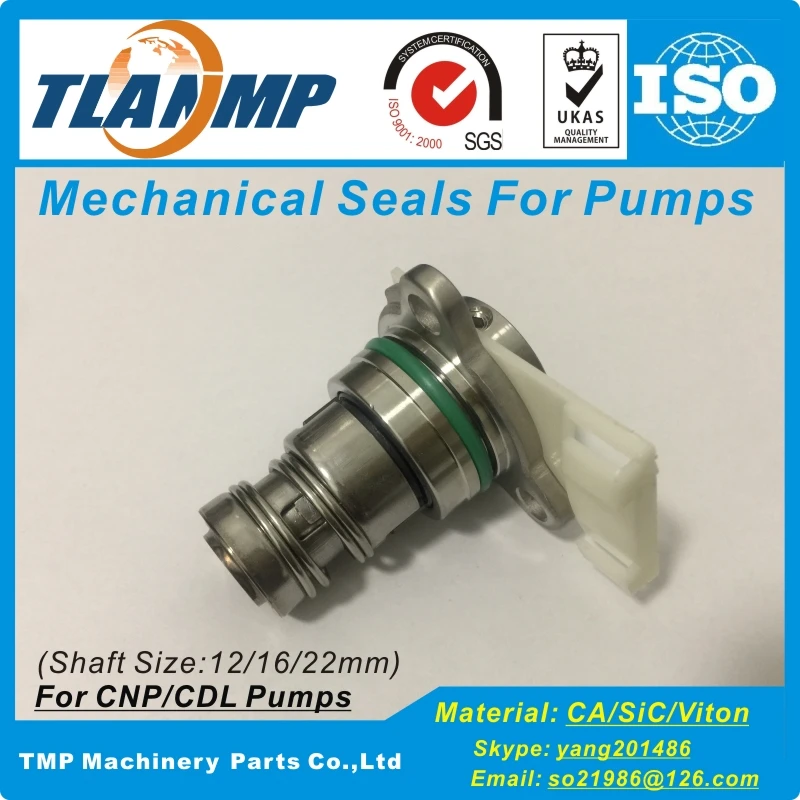 CDLC 12 (3R) TLANMP механические уплотнения для CDL/CDLF1/2/3/4 (размер вала мм) CNP/SPERONI насосы