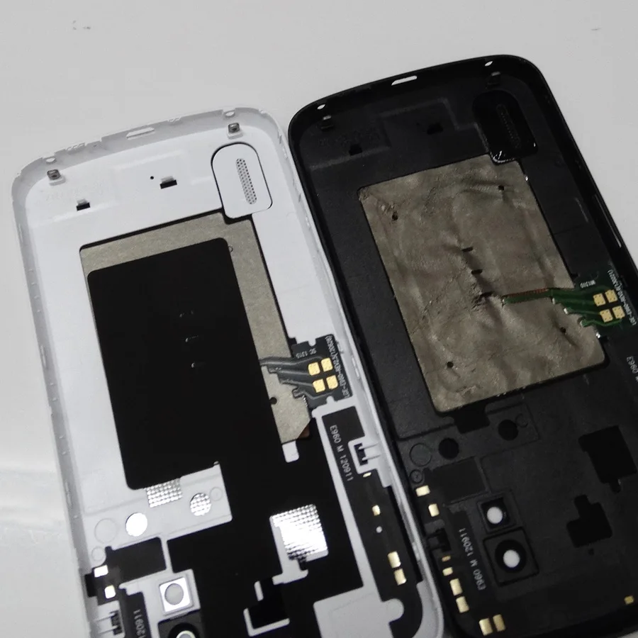 Новинка Высококачественная крышка аккумулятора для LG Google Nexus 4 E960 задняя