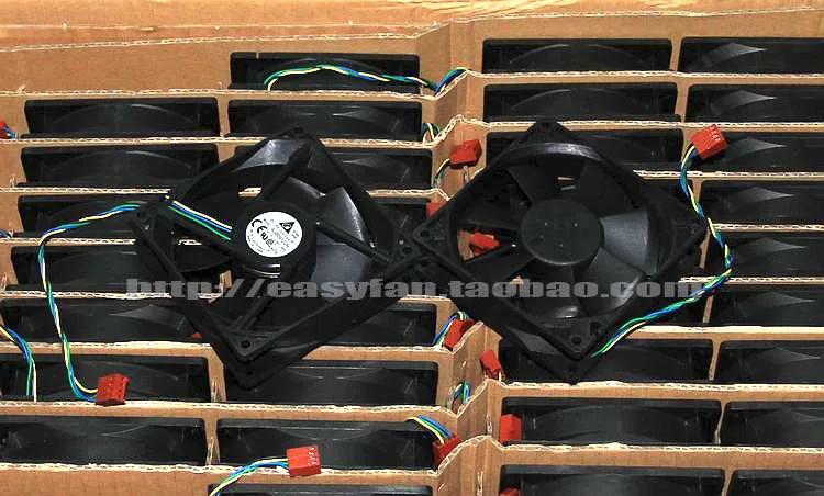 Для delta AFB0912VH = AUB0912VH 9 см 90 мм 90*90*25 мм 9225 DC 12V 0.60A 4-контактный компьютер pwm вентиляторы охлаждения процессора