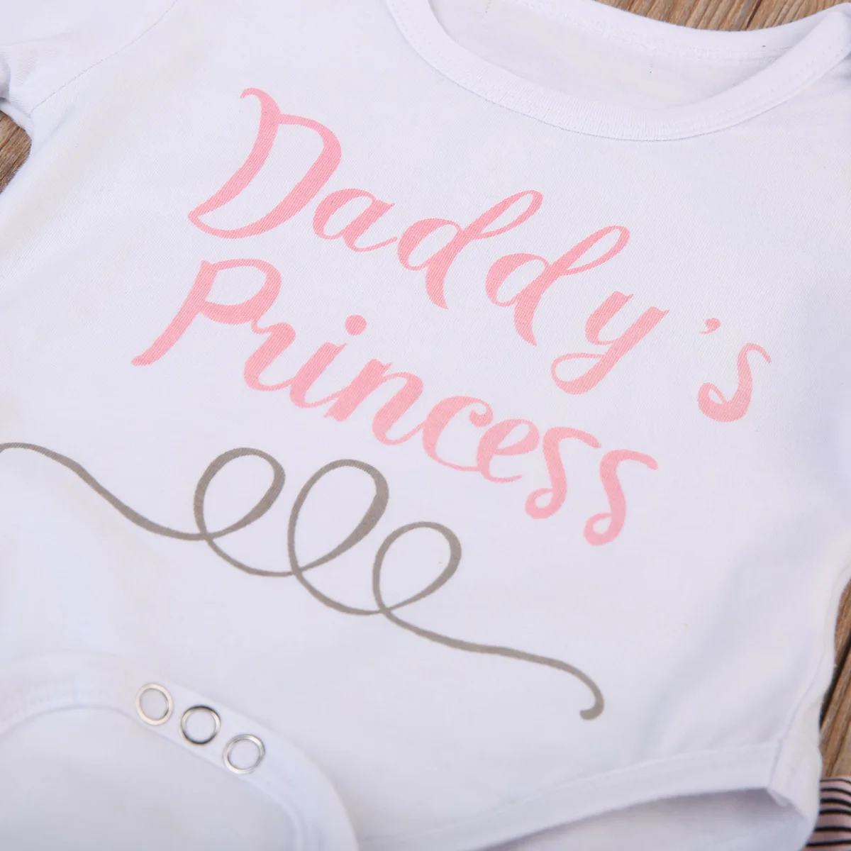 Боди Daddys принцессы с длинным рукавом из 3 предметов топ и брюки цветочным