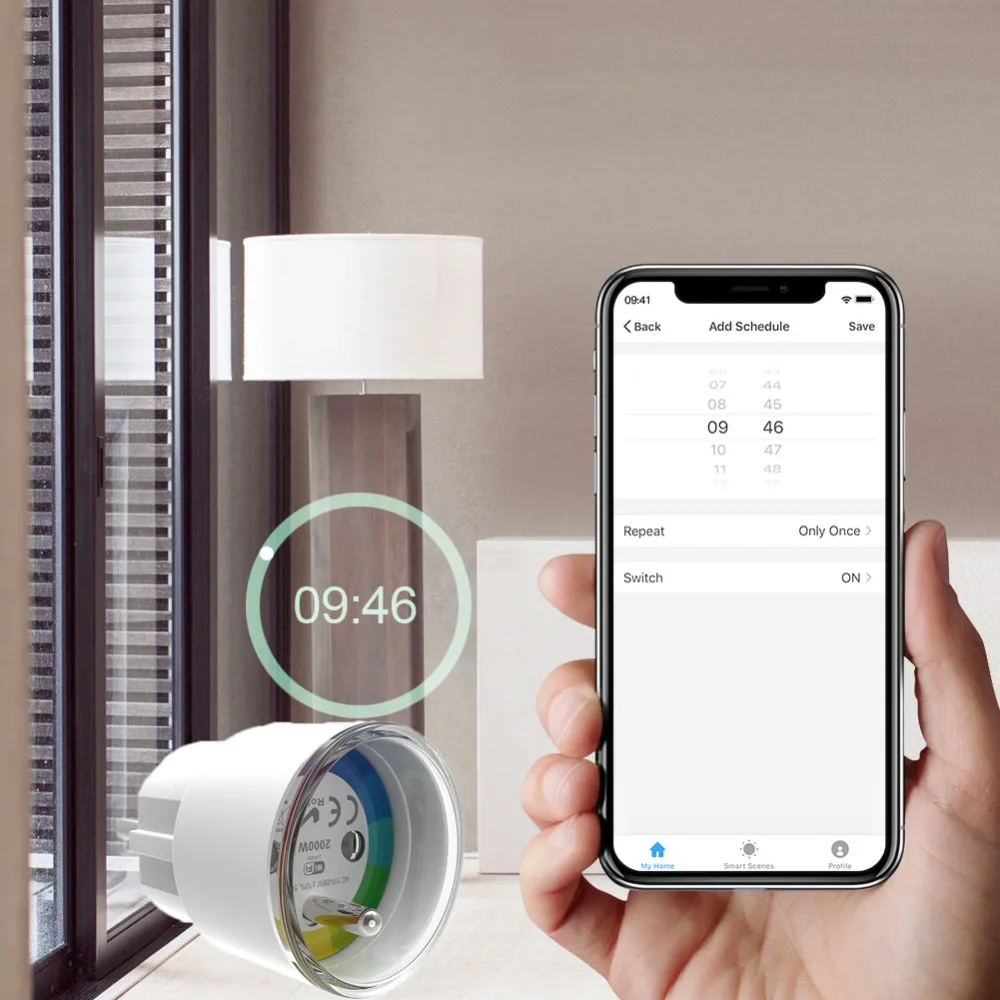 Lonsonho умная розетка Wifi умная розетка Польша Франция ЕВРО Великобритания США розетка 10A работает с Google Assistant Домашний Мини Alexa