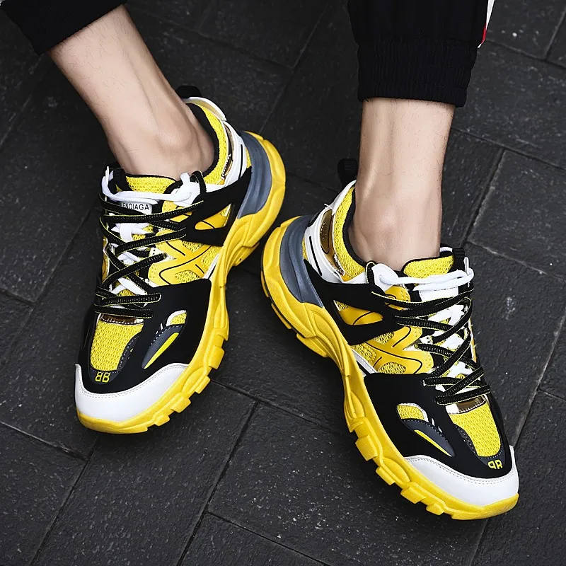 Официальные мужские кроссовки для бега дышащие тройные S 3 0 улицы папы