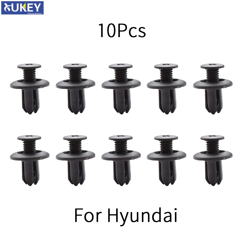 10x автомобильные крепежи для Hyundai Tucson Elantra Sonata solaris Santa Fe Accent i30 i20 крепежные клипсы