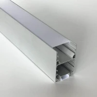 free shipping 1 2mpcs 1 8mpcs big size led extruded aluminum profile housing using for led strip light pc diffuse