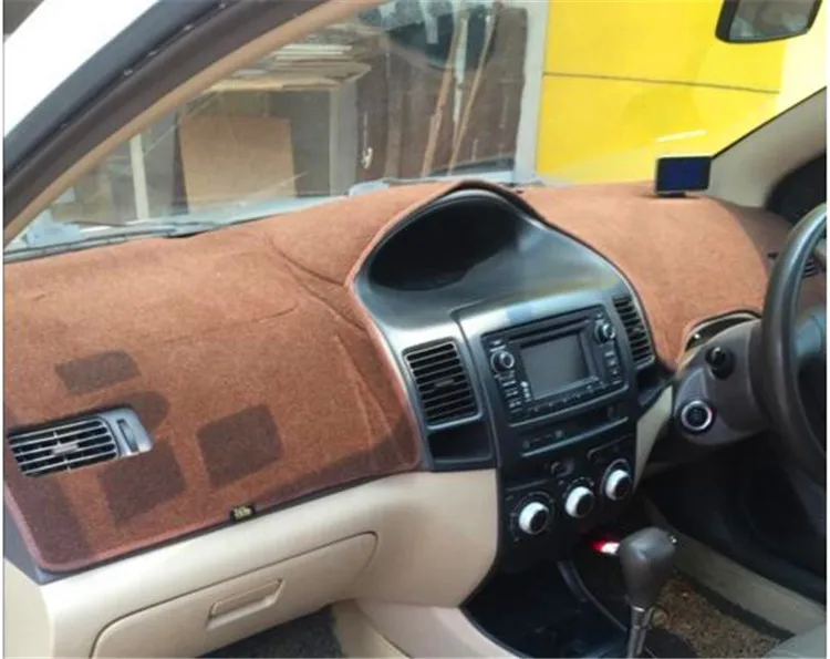 Аксессуары для стайлинга автомобиля крышка приборной панели toyota VIOS Yaris Sedan belta 2002