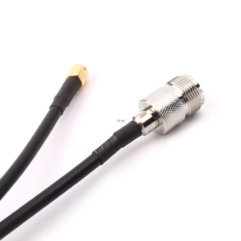 Кабель СВЧ SO239 гнездовой к SMA Гнездовой прямой RG58 РЧ коаксиальный кабель в