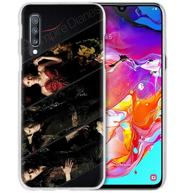 Вампира Дневники чехол для samsung Galaxy M40 A50 A80 A70 A60 A40 A30 A20e A10 J4 J6 плюс J8 S10e S10 5G жесткий чехол для телефона pc